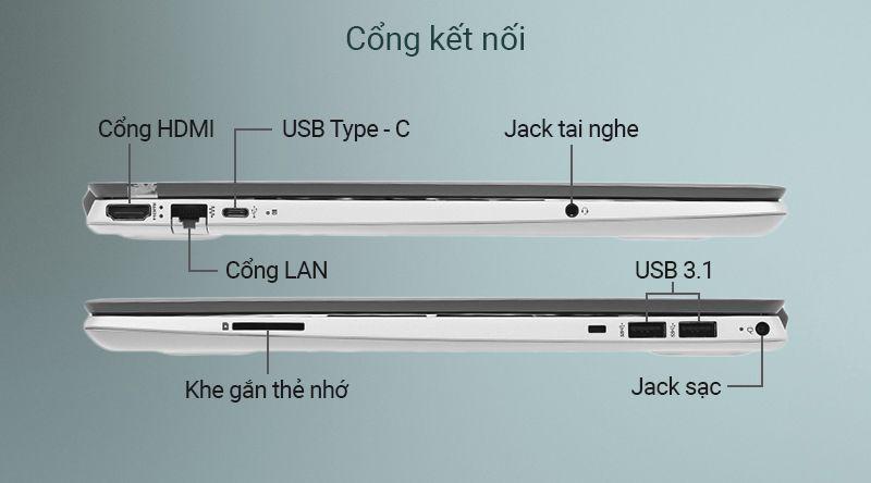 kết nối đa dạng thông minh của laptop HP Pavilion 15