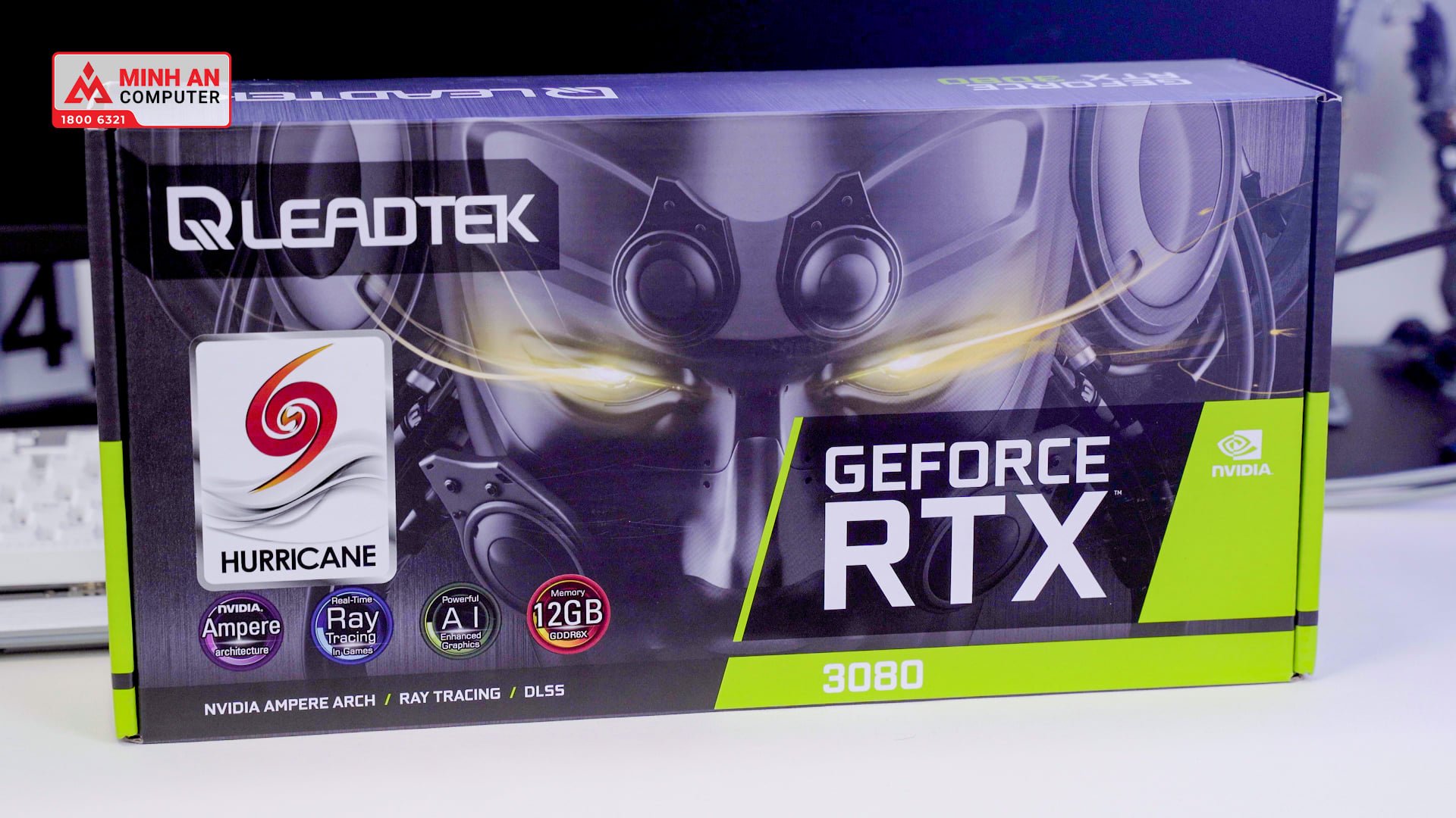 Leadtek WinFast RTX 3080 Hurricane Box