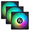 Fan Case LIAN LI ST120 Triple Black ARGB 3 in1 3 Fan Case LIAN LI ST120 Triple Black