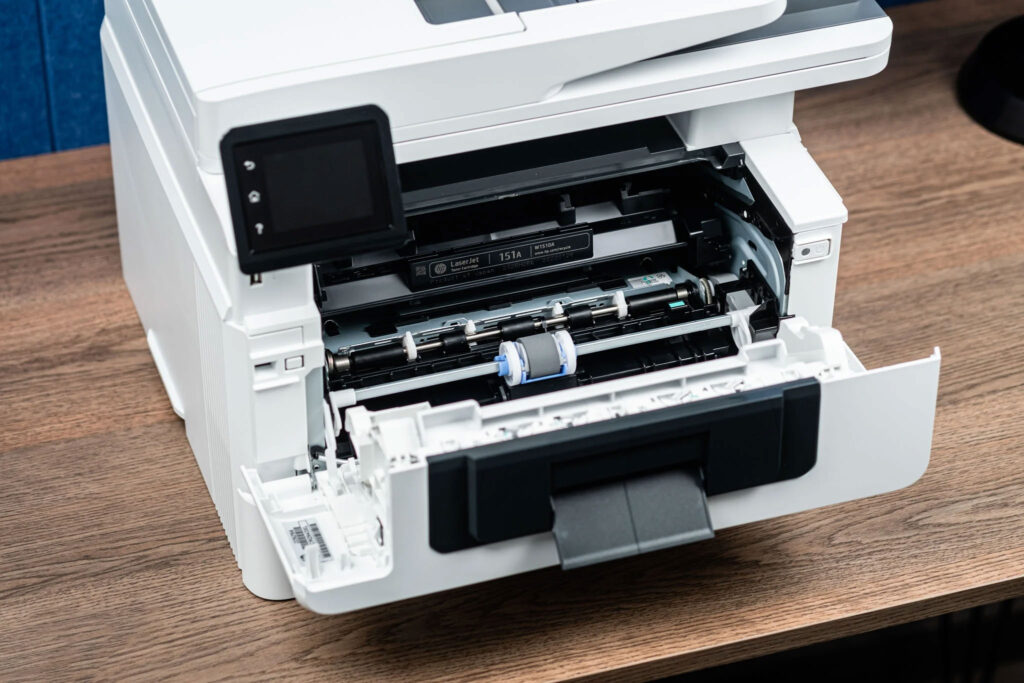 Máy in đen trắng HP LaserJet Pro MFP 4103fdw (2Z629A) - Đa năng 11 Máy in đen trắng HP LaserJet Pro MFP 4103fdw (2Z629A) - Đa năng