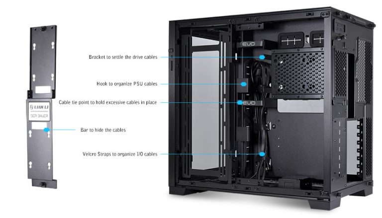 Khoang kép để sắp xếp mọi thứ gọn gàng