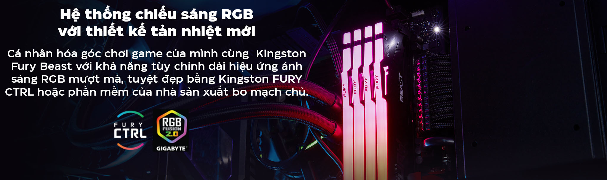 Hệ thống RGB và thiết kế tản nhiệt mới