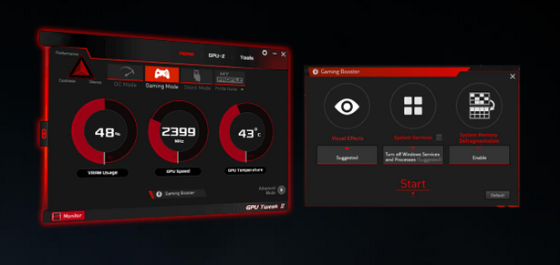 Phần mềm GPU TWEAK II