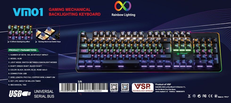 Kết nối USB tiện lợi