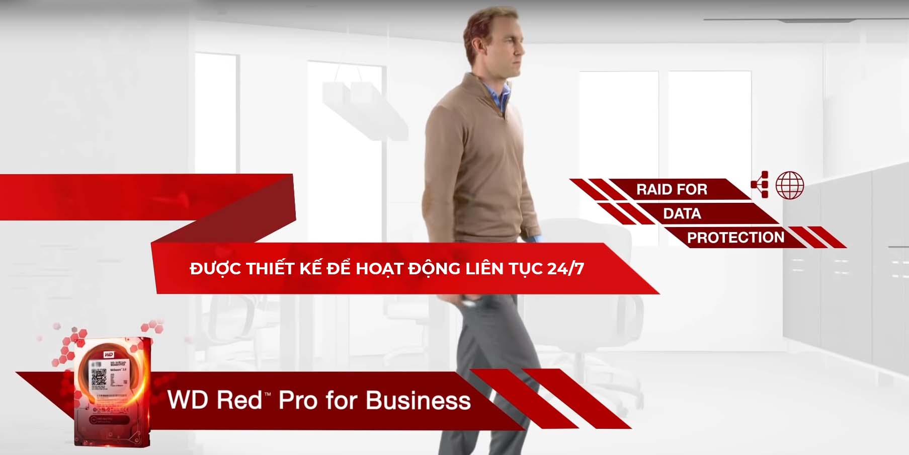 Được thiết kế để hoạt động liên tục 24/7