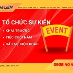 Dịch vụ tổ chức sự kiện