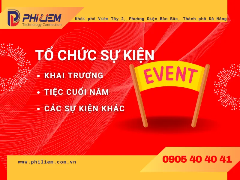 dịch vụ tổ chức sự kiện