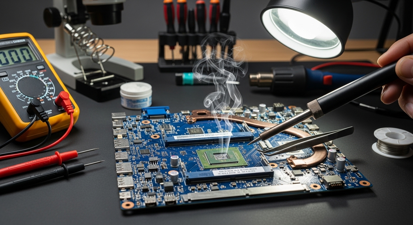 sửa bo mạch chủ laptop giá tốt gần đây