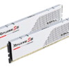 RAM G.Skill RIPJAWS S5 White 32GB (DDR5 | 5200MHz | C36 | 2x16GB | F5-5200J3636C16GX2-RS5W)