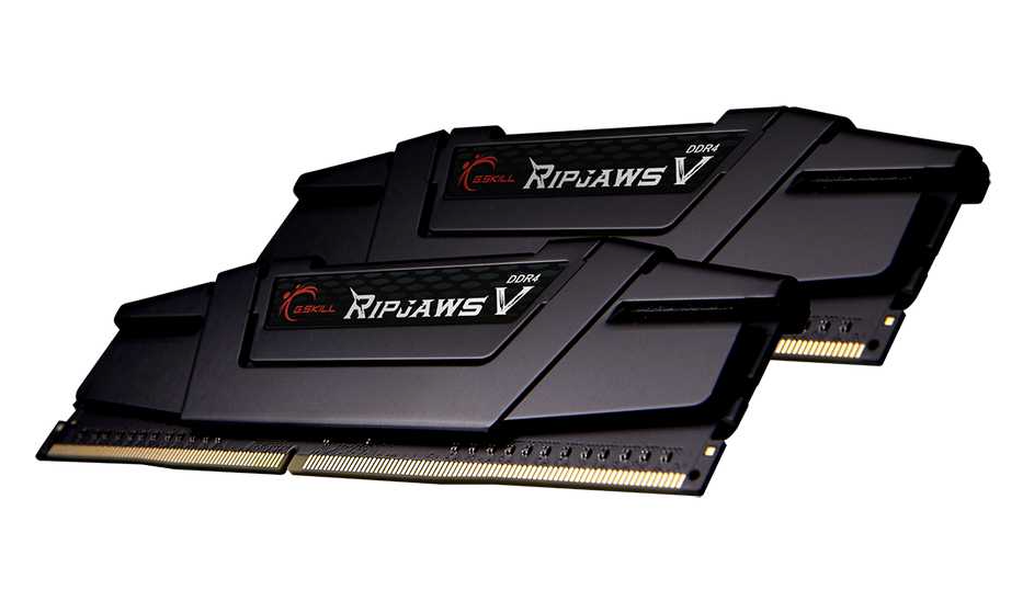 RAM GSkill RIPJAWS V 32GB (2x16GB | F4-3200C16D-32GVK | Black)