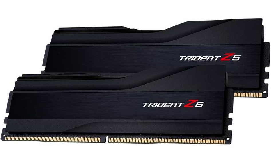 RAM G.Skill TRIDENT Z5 Black 32GB (DDR5 | 6000MHz | C36 | 2x16GB | F5-6000U3636E16GX2-TZ5K)